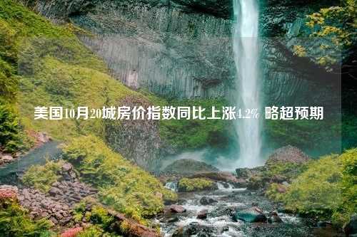 美国10月20城房价指数同比上涨4.2% 略超预期