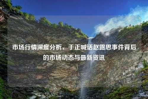 市场行情深度分析，于正喊话赵露思事件背后的市场动态与最新资讯