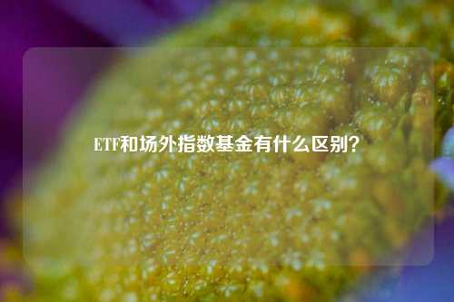 ETF和场外指数基金有什么区别？