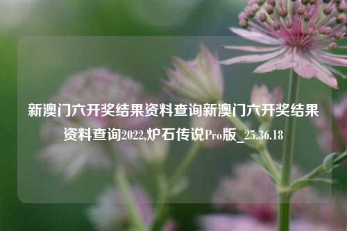 新澳门六开奖结果资料查询新澳门六开奖结果资料查询2022,炉石传说Pro版_25.36.18